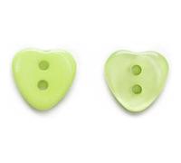20 pezzi Bottoni di resina multicolori a forma di cuore con 2 fori Decorazione di abiti Cucito Scrapbooking Realizzazione di carte DIY