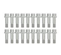 20 Pezzi Bullone Ruota, Bullone Ruota M14x1.5 0009905307 Sostituzione Lunghezza 67 Mm per -Benz ML350 S500 GLK350 S550 CL500 GL450 Bulloni delle ruote Bulloni delle ruote