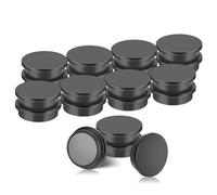20 Pezzi Calamite Potenti, 30 x 8mm Magneti Calamite Frigorifero, Calamite per Lavagna Magnetica, Nero Calamite Piccole per Scuola Ufficio Cucina Casa