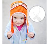 20 pezzi Cappello per bambini con orecchie mobili Airbag trasparenti Accessori