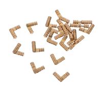 20 Pezzi Cerniera a Cilindro Piccola in Rame Oro per Scatole e Porte | Montaggio Invisibile, Supporto Stabile e Movimento Silenzioso, Adatta a Telai Stretti e Mobili Sottili
