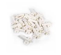 20 Pezzi Chiudiporta Ammortizzatore Ante per Chiusura Rallentata Gate Buffer Silenzioso Ammortizzatore Buffer per Armadio Cassetto Armadio Mobili (Bianca)