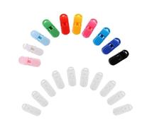 20 pezzi Clip di ciuccio in plastica/Clip per la sospensione per binky/paci/ciuccio/manichino/bavaglini/porta giocattolo 1