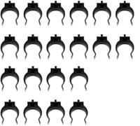 20 Pezzi Clip per Listelli di Cucina - Supporti per Fissaggio Listelli, Protezione Pareti da Acqua e Spruzzi, Installazione Semplice, Senza Fori, Ideali per Cucina, Bagno, Soggiorno