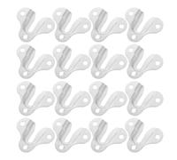 20 Pezzi Clip per Mobili in Acciaio Inox per Telai e Specchi | Finitura Argento, Installazione Rapida Fai da Te, Hardware Compatto per Riparazioni Domestiche e Fissaggio Sicuro