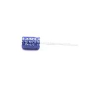 20 pezzi Condensatore elettrolitico in alluminio Dip 330uF±20% 25V Cavo radiale, 8x12mm ERE1EM331F12OT Elementi di accumulo di energia