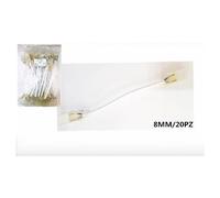 20 PEZZI CONNETTORE FLESSIBILE PER STRISCE LED DA 8 MM 220V STRIP LED 220L-8MM