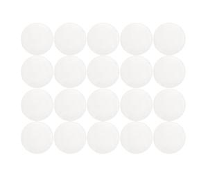 20 Pezzi Copertura in Vetro per Faretto Mr16 Gu10 4, 5cm Rotonda | Lampadina Alogena e Apparecchio, Diffusione della Luce, Protezione da Umidità e Intemperie