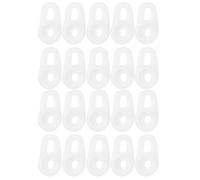 20 Pezzi Copri Auricolari Wireless in Silicone, Comodi e Elastici | Ascolto Musica Videochiamate, Adatti a Genitori, Mantengono Puliti gli Auricolari
