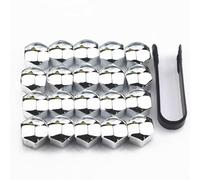 20 Pezzi Copridadi Ruota per BMW M850 Gran Coupe 2020-2026, Cappucci per Dadi per Pneumatici Copri Bulloni Auto Copri Dado Esagonale,Silver-17mm