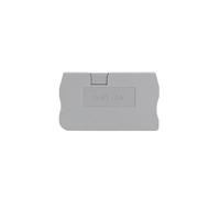 20 pezzi D-2.5 Coperchio terminale for PT2.5 ST1.5 ST2.5 2.5mm Connettore Din Rail Morsettiera D-ST 1.5-2.5 PT 2.5 Piastra di barriera terminale