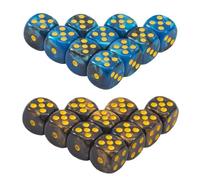 20 Pezzi Dadi da Gioco per Giochi da Tavolo, Dice Starry Sky Dice Dice Table Games Dice Set