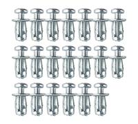 20 pezzi Dadi Tasselli Corto Lungo Strumento Dado per cartongesso Sottile Hollow Car M5 M6 Fissaggi Petalo Dado Lamiera di, M6x25