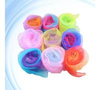 20 pezzi danza sciarpe giocoleria sciarpe magiche sciarpe sciarpa ritmo sciarpe