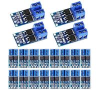 20 Pezzi DC 5V-36V 400W Modulo Scheda Driver di Interruttore a FET Dual Mosfet Modulo Driver Dual Modulo di Driver di Commutazione ad Alte Prestazioni Regolatore PWM Pannello di Controllo Modulo