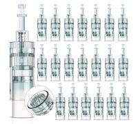 20 Pezzi Dermapen M8 Microneedling Cartucce 36 Pins, Ricambio Originale Derma Pen Microneedling Ultima M8/ M7S/ A6S Microneedling Electric Derma Pen, Slot a Baionetta (16Pins, 20Pcs)
