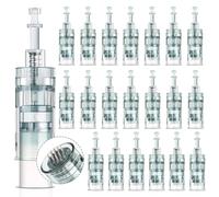 20 Pezzi Dermapen M8 Microneedling Cartucce 36 Pins, Ricambio Originale Derma Pen per Microneedling Ultima M8/ M7S/ A6S Microneedling Electric Derma Pen, Slot a Baionetta (36Pins, 20Pcs)