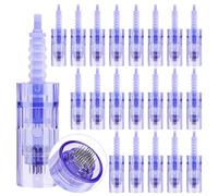 20 pezzi Dermapen Microneedling 36 Aghi Needles Cartucce di Ricambio per Derma Pen, 36pin Microneedle per Micro Needling Viso e Micra Needling Viso, Compatibili con Derma Pen Ultima A6 (20pcs/36pin)