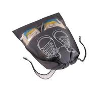 20 pezzi di borsa portascarpe in tessuto non tessuto, antipolvere e antiumidità, da viaggio, for riporre le scarpe, copriscarpe for la casa(Grey,Big)