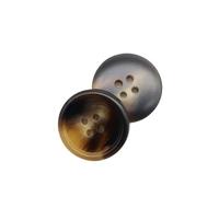 20 pezzi di bottoni in plastica a 4 fori, accessori per cucire, dimensioni complete per abbigliamento decorativo fatto a mano fai da te(Color A,25mm)