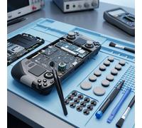 20 Pezzi di Cappucci per Levette per Analogiche Della Console per 3DS, Cappucci di Ricambio A Forma di Fungo per I Pulsanti Delle Levette per