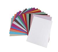 20 Pezzi di Cartoncino per Inserti per Kindle Paperwhite, 17x12,4 cm Inserti in Cartoncino Colorato Inserti in Carta Glitterata Tinta Unita per Custodia Trasparente Kindle (20 Colori)