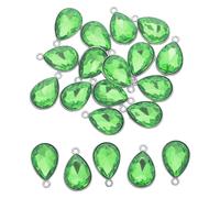 20 pezzi di ciondoli in a forma di goccia per la creazione di orecchini -