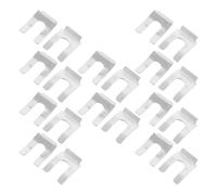 20 pezzi di clip per tubi freno: fascette stringitubo a forma di U, fermacavo