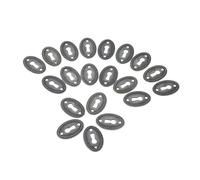 20 pezzi di copertura del buco della serratura vintage ovale in bronzo antico modello cavo connettori vecchio armadietto portagioie con perline verticali Per Toelette E Cassettiere