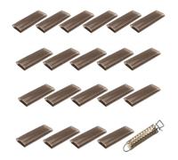 20 pezzi di coperture per molle per piscina, spesse maniche protettive per molle di sicurezza per piscine interrate, coperture in vinile per carichi pesanti per proteggere da danni e usura