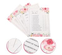 20 pezzi di domande e risposte per matrimoni, addio al nubilato, quiz, giochi