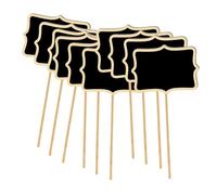 20 pezzi di etichette for piante in lavagna legno, for in paletti, for giardino in per dare un nome alle piante