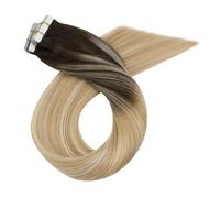 20 Pezzi Di Extension For Capelli Con Nastro Adesivo, Capelli Umani, Lisci Naturali, Senza Cuciture, Nastro Invisibile, Capelli Remy For La Bellezza Facile Da Usare(22 inches,2-27-613)