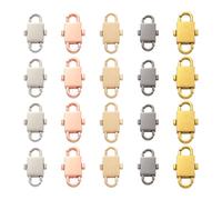 20 Pezzi Di Fibbia Di Metallo, Fibbia Di Regolazione Rimovibile, Fibbia Per Connessione A Catena, Accessori Per Bagagli.