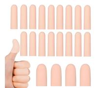 20 pezzi di gel per dita,speciali copridito elastici per le dita dita in silicone per protezione per dita Manicotti,Protettore Delle Dita in Gel,Protettore Delle Unghie Delle Dita