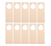 20 Pezzi di Maniglie per Porte In Legno Non Finite, Cartellini per Maniglie2912