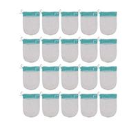 20 pezzi di mantelli universali per lampade a gas, coperture di ricambio per lanterne a cherosene per illuminazione da campeggio, mantelli stile Coleman, verde (20 pezzi verde) - Lampada cherosen