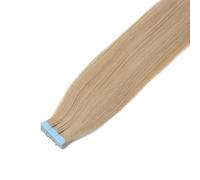 20 Pezzi Di Nastro PU Nelle Estensioni Dei Capelli Umani,Invisibile Senza Soluzione Continuità, Diritto Setoso Con Estremità Spesse, Remy, 12"-24"(24,22inch 50g)