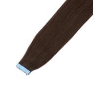 20 Pezzi Di Nastro PU Nelle Estensioni Dei Capelli Umani,Invisibile Senza Soluzione Continuità, Diritto Setoso Con Estremità Spesse, Remy, 12"-24"(04,12inch 30g)