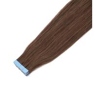 20 Pezzi Di Nastro PU Nelle Estensioni Dei Capelli Umani,Invisibile Senza Soluzione Continuità, Diritto Setoso Con Estremità Spesse, Remy, 12"-24"(06,20inch 50g)