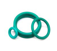 20 pezzi di O-ring FKM verdi, diametro interno 25 mm, spessore 3,5 mm, resistenti alle alte temperature per motore, valvola della pompa e tenuta delle tubazioni,32x25x3.5mm
