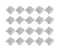 20 pezzi di plastica trasparente portamonete scatola raccolta monete 17 22 27 32 37 mm