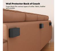 20 pezzi di protezioni da parete per mobili, fermi per testiera in schiuma EVA per pareti, testiera del letto, paraurti