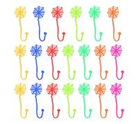 20 pezzi di ragnatele appiccicose, giocattoli di ragno per bambini, giochi di tiro per bambini, giocattoli elastici, giocattoli appiccicosi elastici. (Colore casuale)