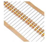 20 pezzi di resistori a film di carbonio da 1 W 1 1,2 1,5 10 12 15 100 120 150 ohm RK 5% resistenza 1R 1R2 1R5 10R 12R 100R 1K 10K 100K 0,1R-1M(CF 1W 3M 20pcs)