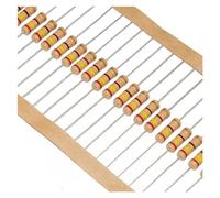 20 pezzi di resistori a film di carbonio da 1 W 1 1,2 1,5 10 12 15 100 120 150 ohm RK 5% resistenza 1R 1R2 1R5 10R 12R 100R 1K 10K 100K 0,1R-1M(CF 1W 75R 20pcs)