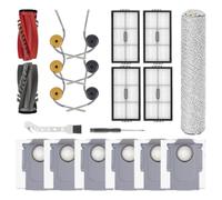 20 pezzi di ricambio compatibili per Roborock Saros 20 Flow Accessori | Riutilizzabile e lavabile, assorbe l'acqua e rimuove le macchie, intrappola la polvere ed evita perdite di polvere. Ideale