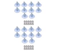 20 Pezzi di Ricambio Nel Gomma per Ventose Resistenti per Piani Nel Vetro c2038