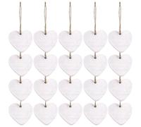 20 Pezzi di Sostenitori Dell'Amore in Legno, Rimorchi Semplici E Versatili, Materiali di Decorazione Fai -da -Te E Decorazioni per La Casa.