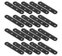 20 pezzi di staffe dritte da 4 pollici, piastre di riparazione piatte
